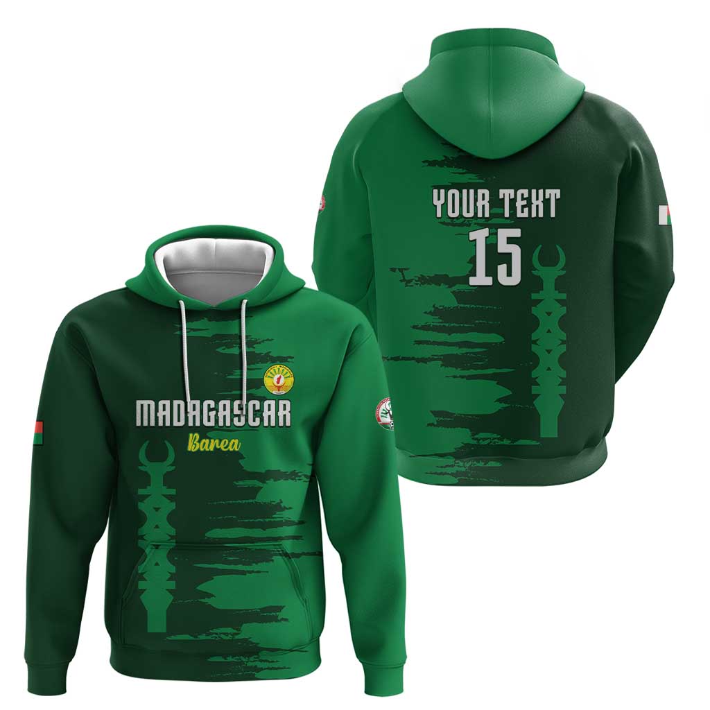 Custom Madagascar Football Hoodie Go Barea - Wonder Print Shop