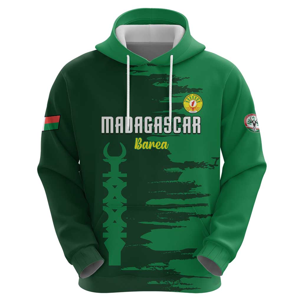 Custom Madagascar Football Hoodie Go Barea - Wonder Print Shop