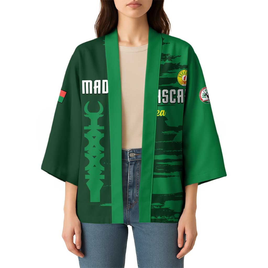Custom Madagascar Football Kimono Go Barea - Wonder Print Shop