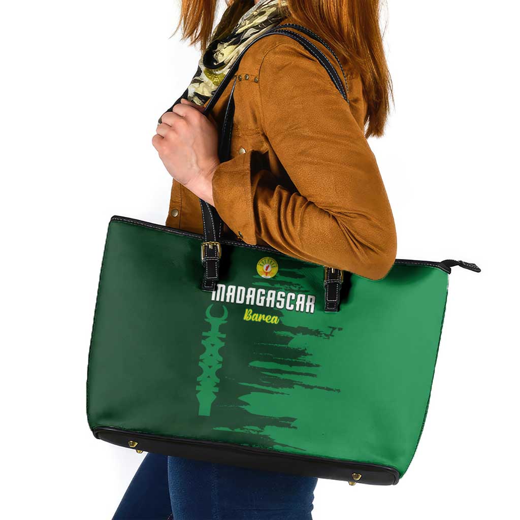 Madagascar Football Leather Tote Bag Go Barea - Wonder Print Shop