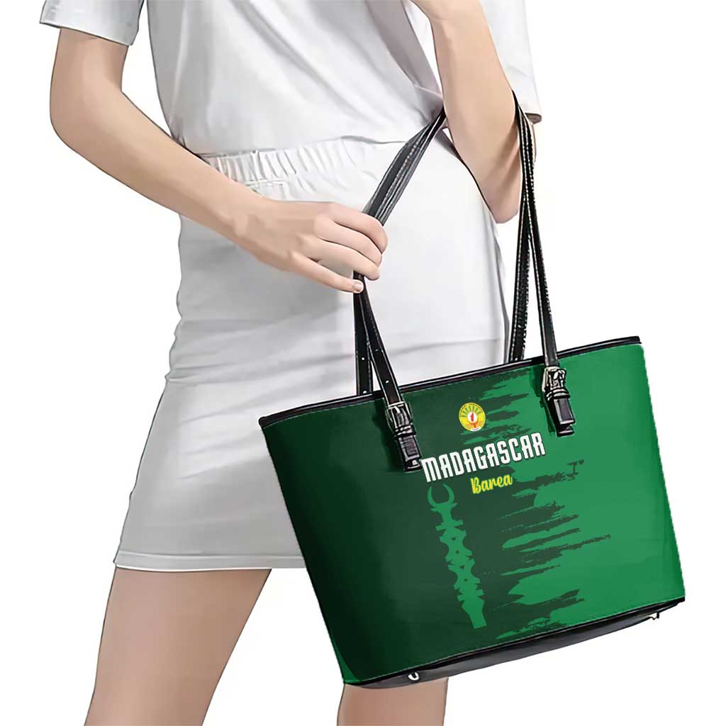 Madagascar Football Leather Tote Bag Go Barea - Wonder Print Shop