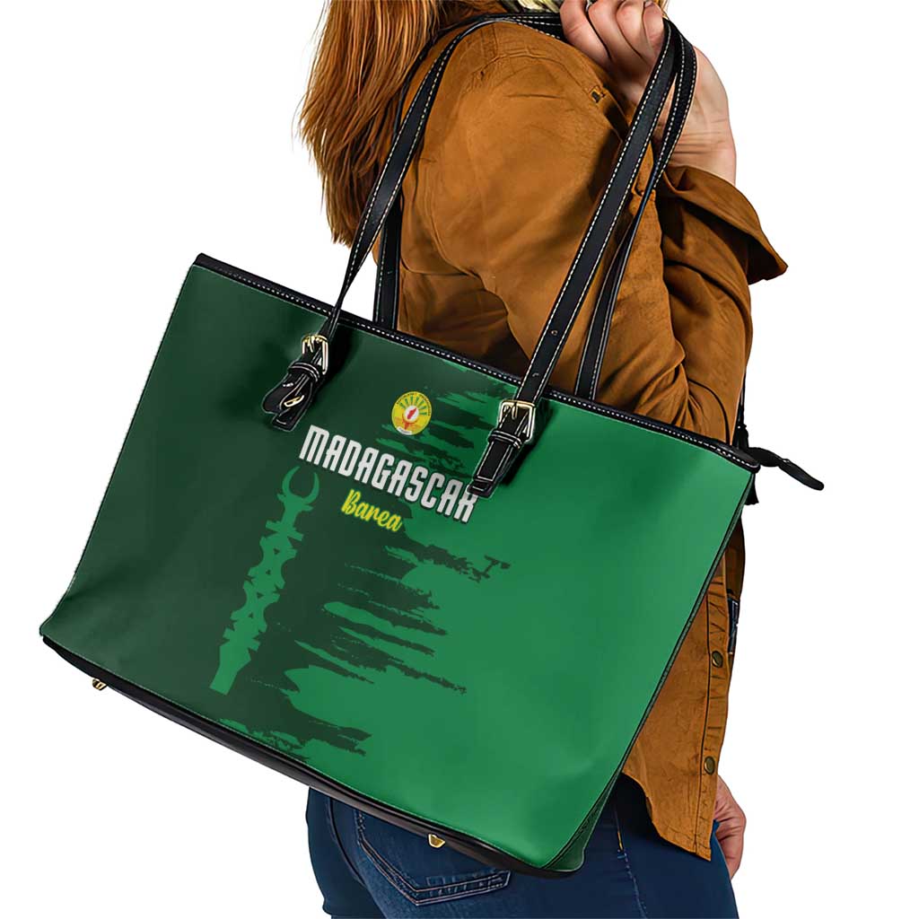 Madagascar Football Leather Tote Bag Go Barea - Wonder Print Shop