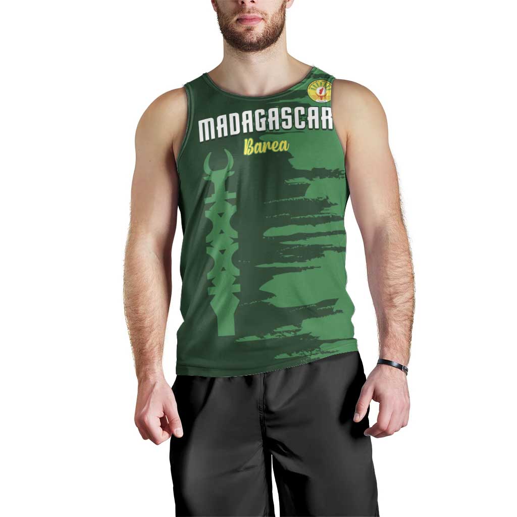 Custom Madagascar Football Men Tank Top Go Barea - Wonder Print Shop