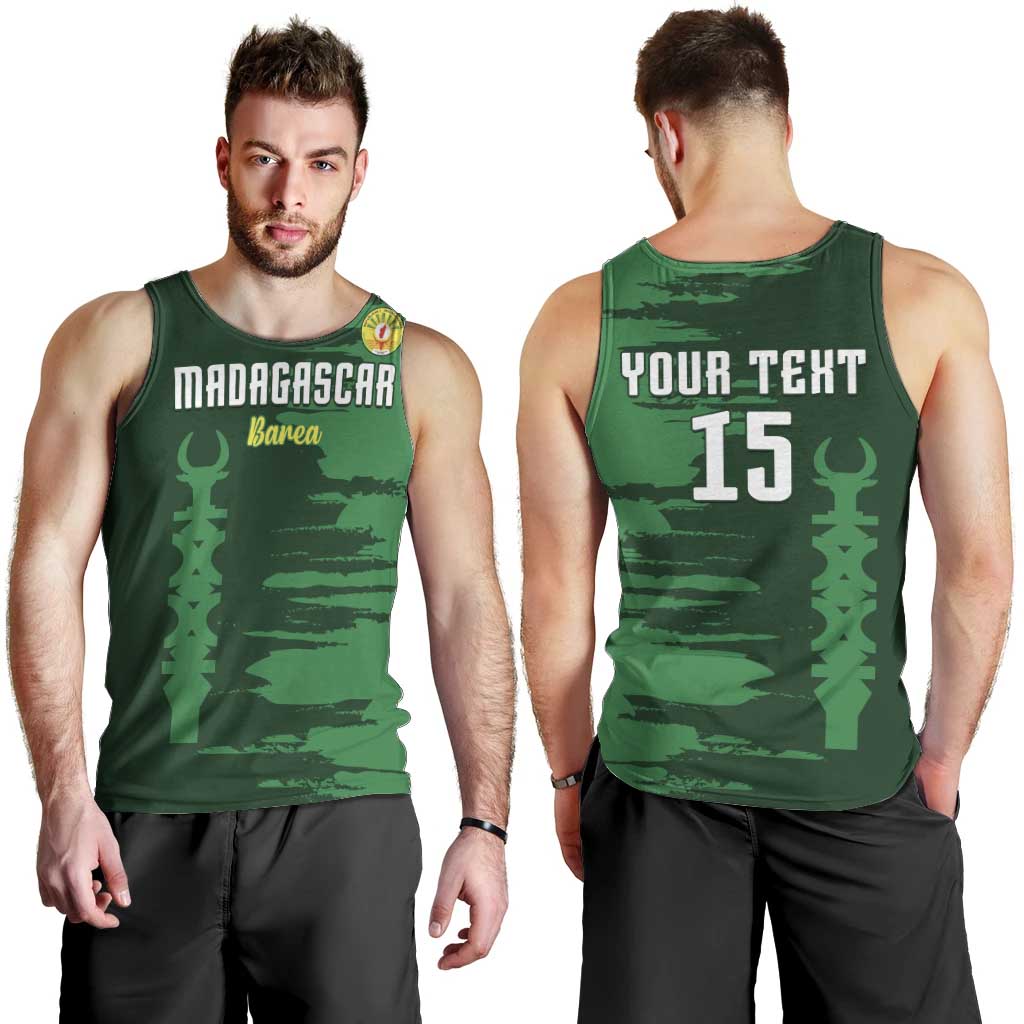 Custom Madagascar Football Men Tank Top Go Barea - Wonder Print Shop