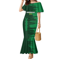 Custom Madagascar Football Mermaid Dress Go Barea - Wonder Print Shop