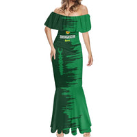 Custom Madagascar Football Mermaid Dress Go Barea - Wonder Print Shop