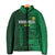 Custom Madagascar Football Padded Jacket Go Barea - Wonder Print Shop
