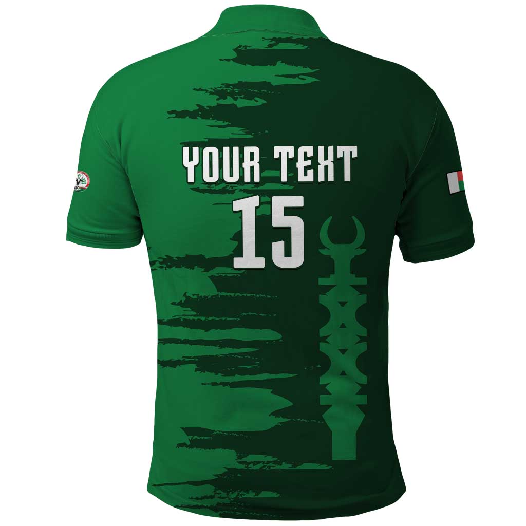 Custom Madagascar Football Polo Shirt Go Barea - Wonder Print Shop