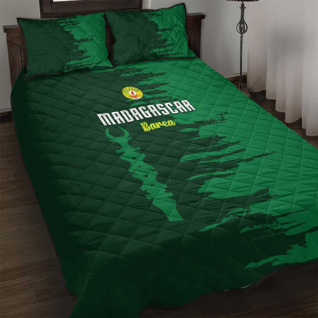 Madagascar Football Quilt Bed Set Go Barea - Wonder Print Shop