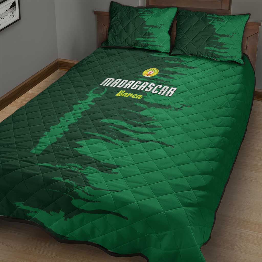 Madagascar Football Quilt Bed Set Go Barea - Wonder Print Shop