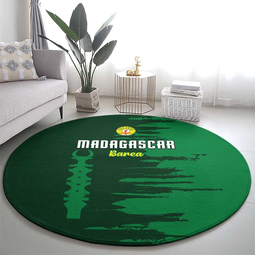 Madagascar Football Round Carpet Go Barea - Wonder Print Shop