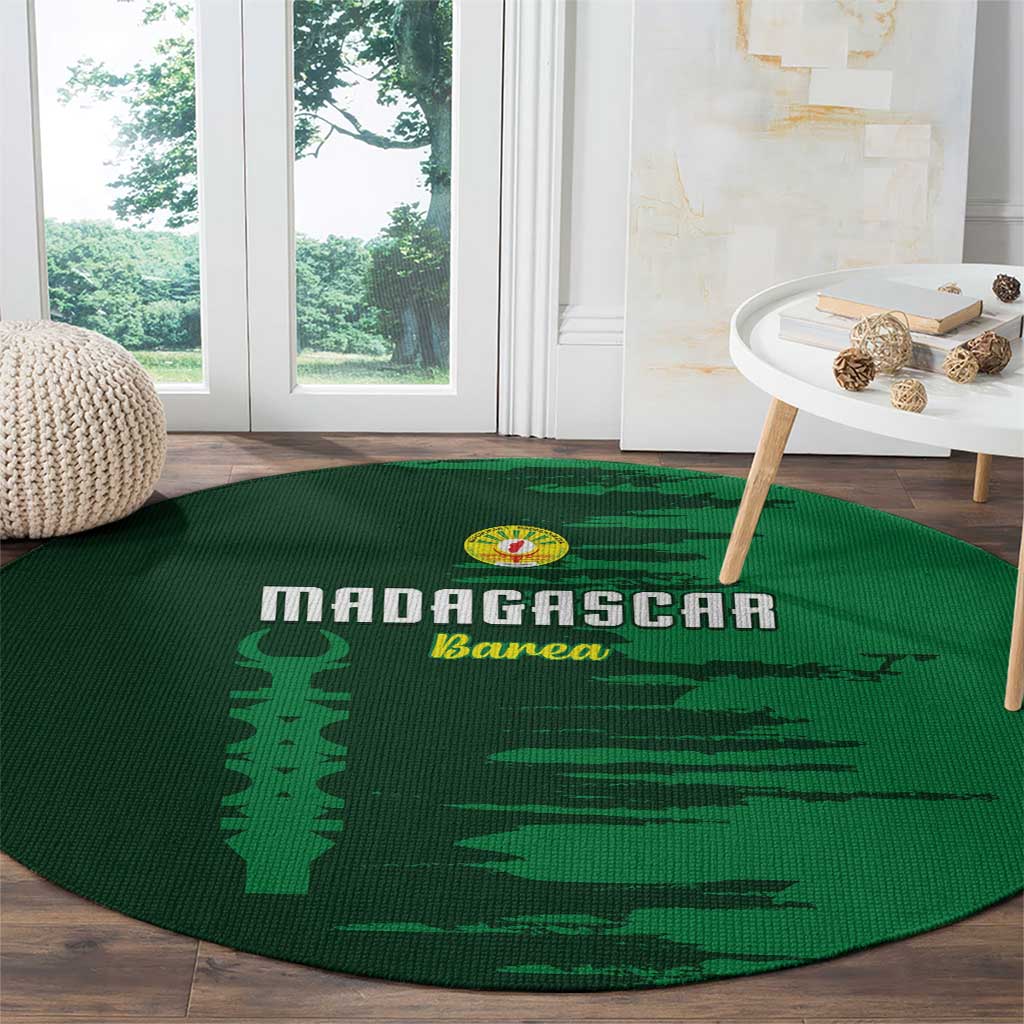 Madagascar Football Round Carpet Go Barea - Wonder Print Shop