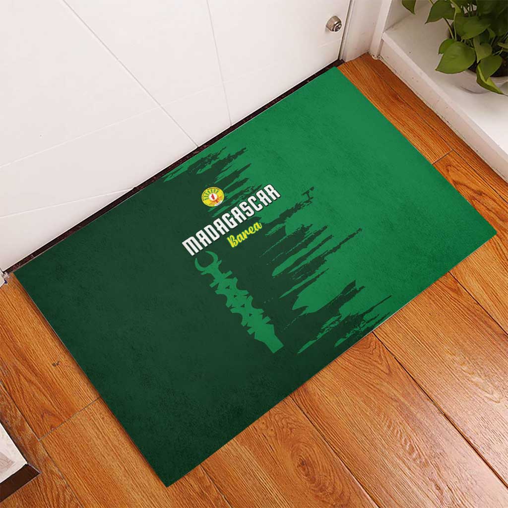 Madagascar Football Rubber Doormat Go Barea - Wonder Print Shop