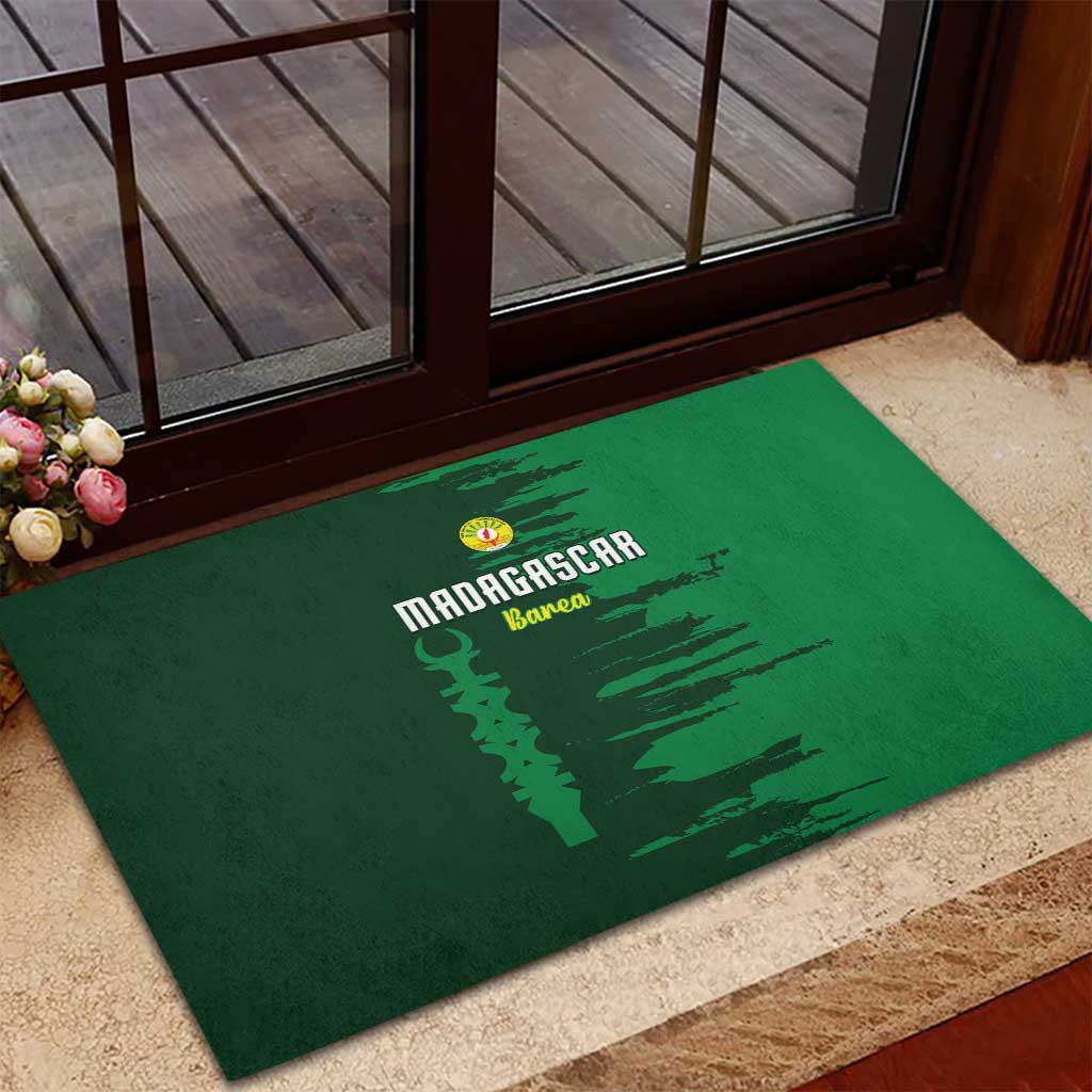 Madagascar Football Rubber Doormat Go Barea - Wonder Print Shop