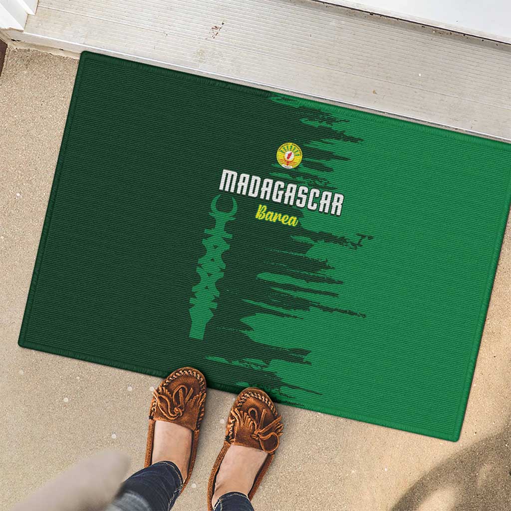 Madagascar Football Rubber Doormat Go Barea - Wonder Print Shop