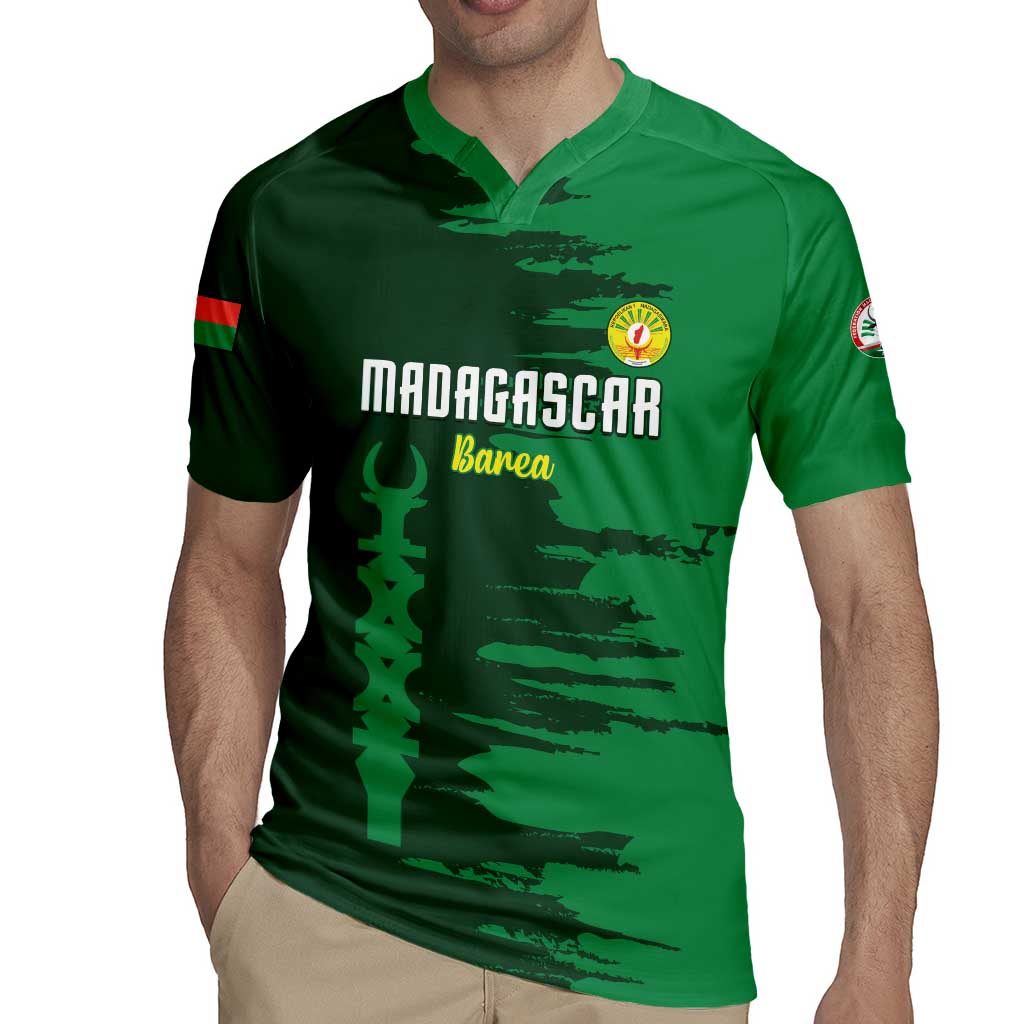 Custom Madagascar Football Rugby Jersey Go Barea - Wonder Print Shop
