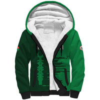 Custom Madagascar Football Sherpa Hoodie Go Barea - Wonder Print Shop