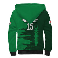 Custom Madagascar Football Sherpa Hoodie Go Barea - Wonder Print Shop