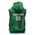 Custom Madagascar Football Sleeveless Hoodie Go Barea - Wonder Print Shop