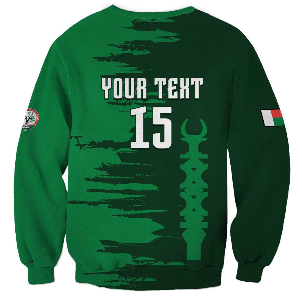 Custom Madagascar Football Sweatshirt Go Barea - Wonder Print Shop