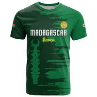 Custom Madagascar Football T Shirt Go Barea - Wonder Print Shop