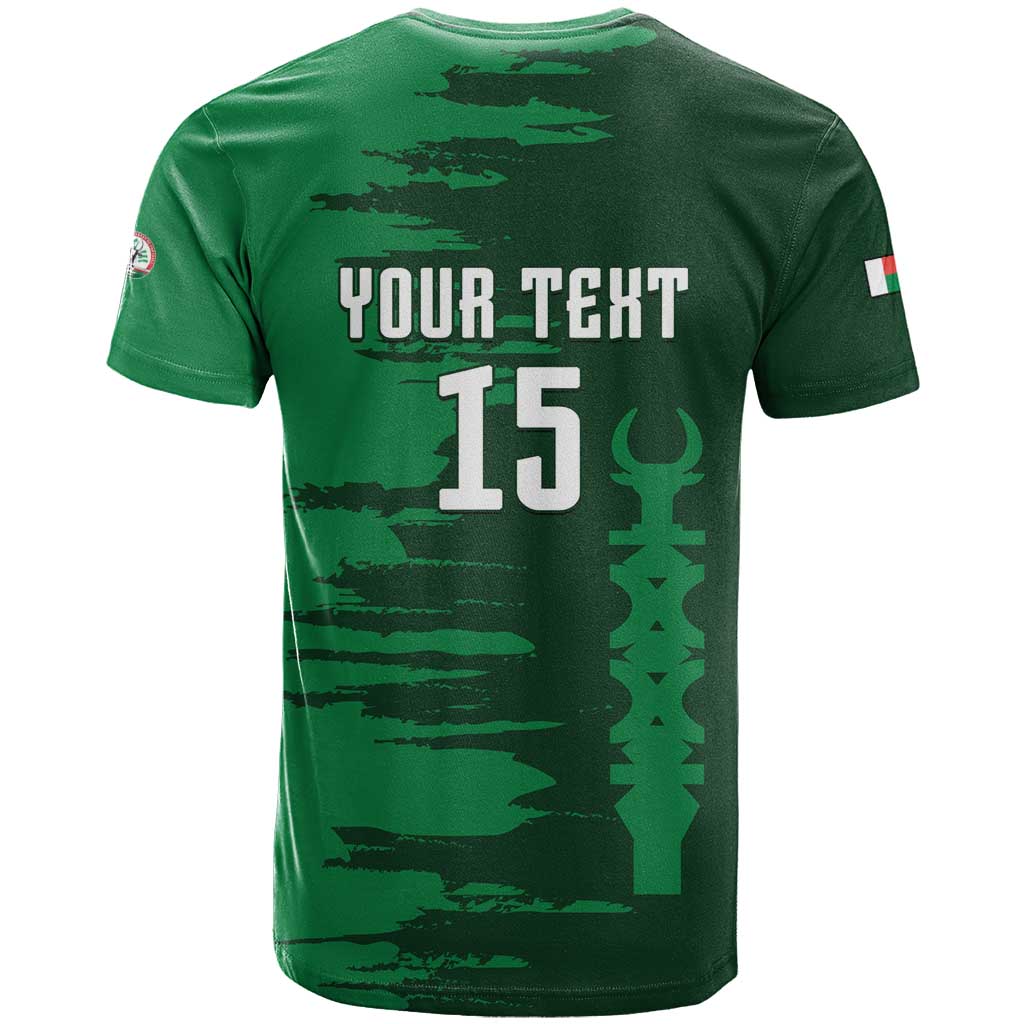 Custom Madagascar Football T Shirt Go Barea - Wonder Print Shop