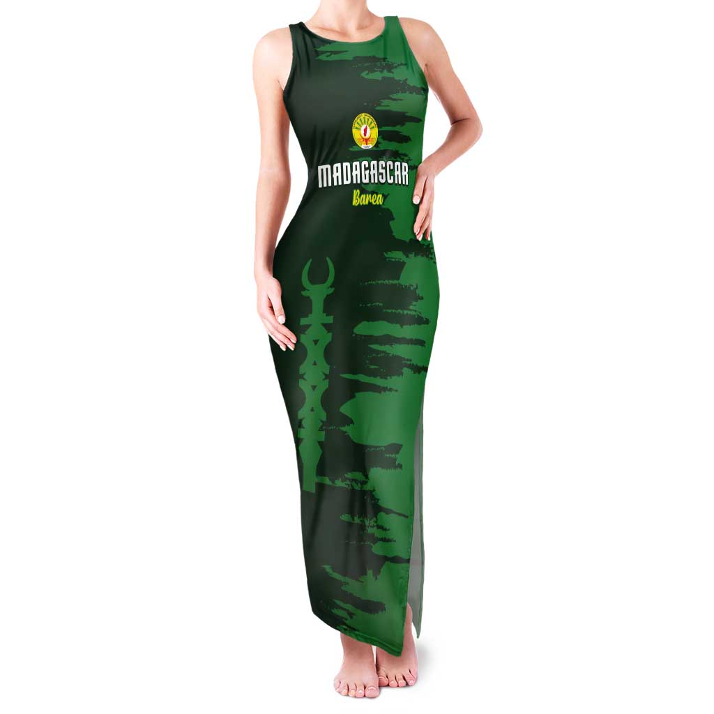 Custom Madagascar Football Tank Maxi Dress Go Barea - Wonder Print Shop