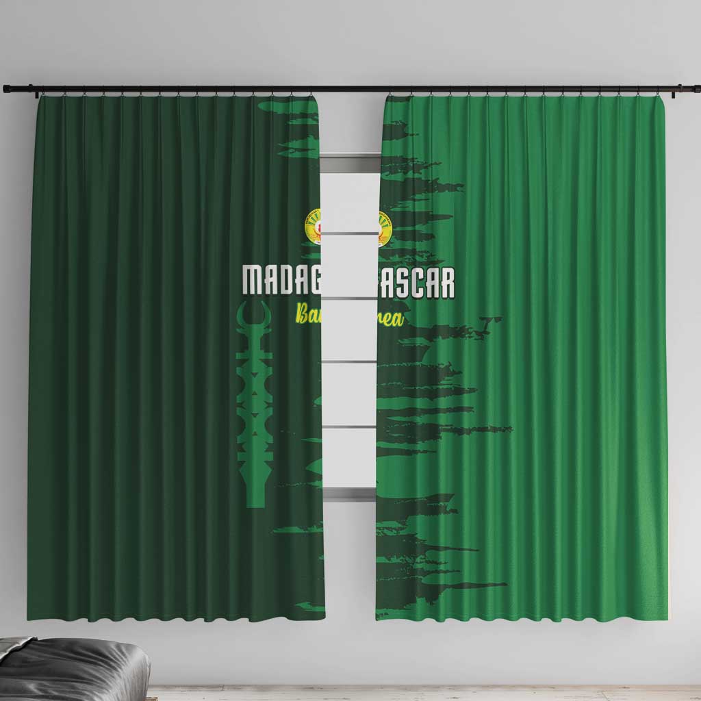 Madagascar Football Window Curtain Go Barea - Wonder Print Shop