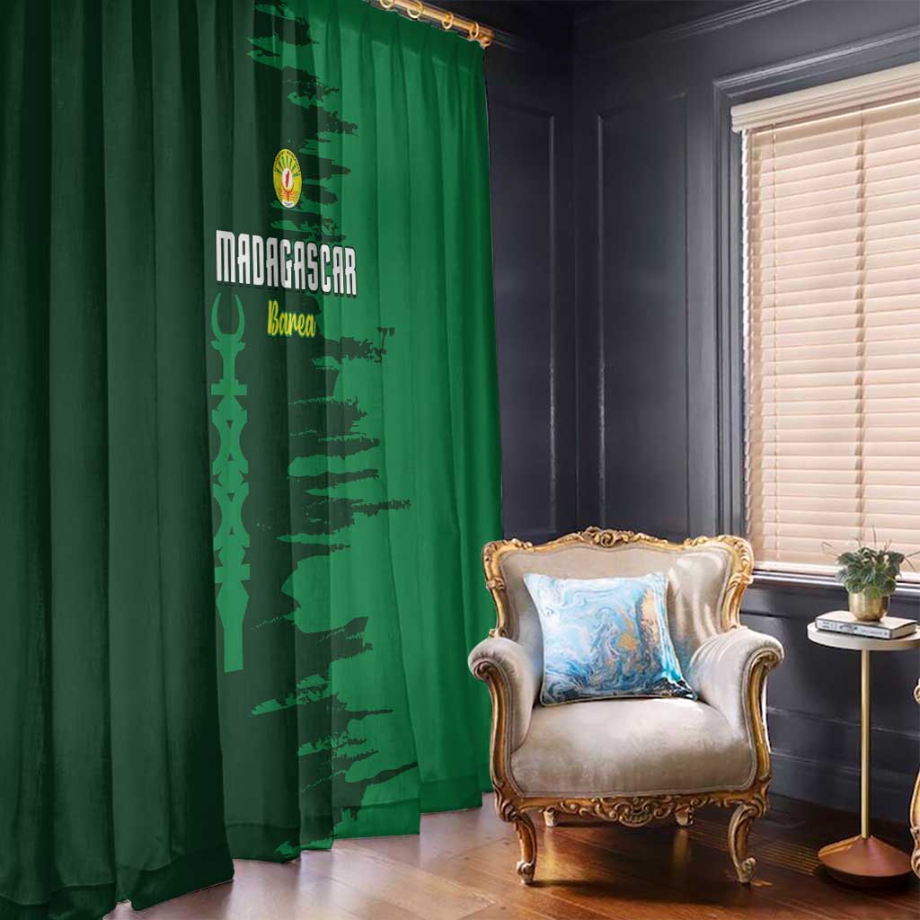 Madagascar Football Window Curtain Go Barea - Wonder Print Shop