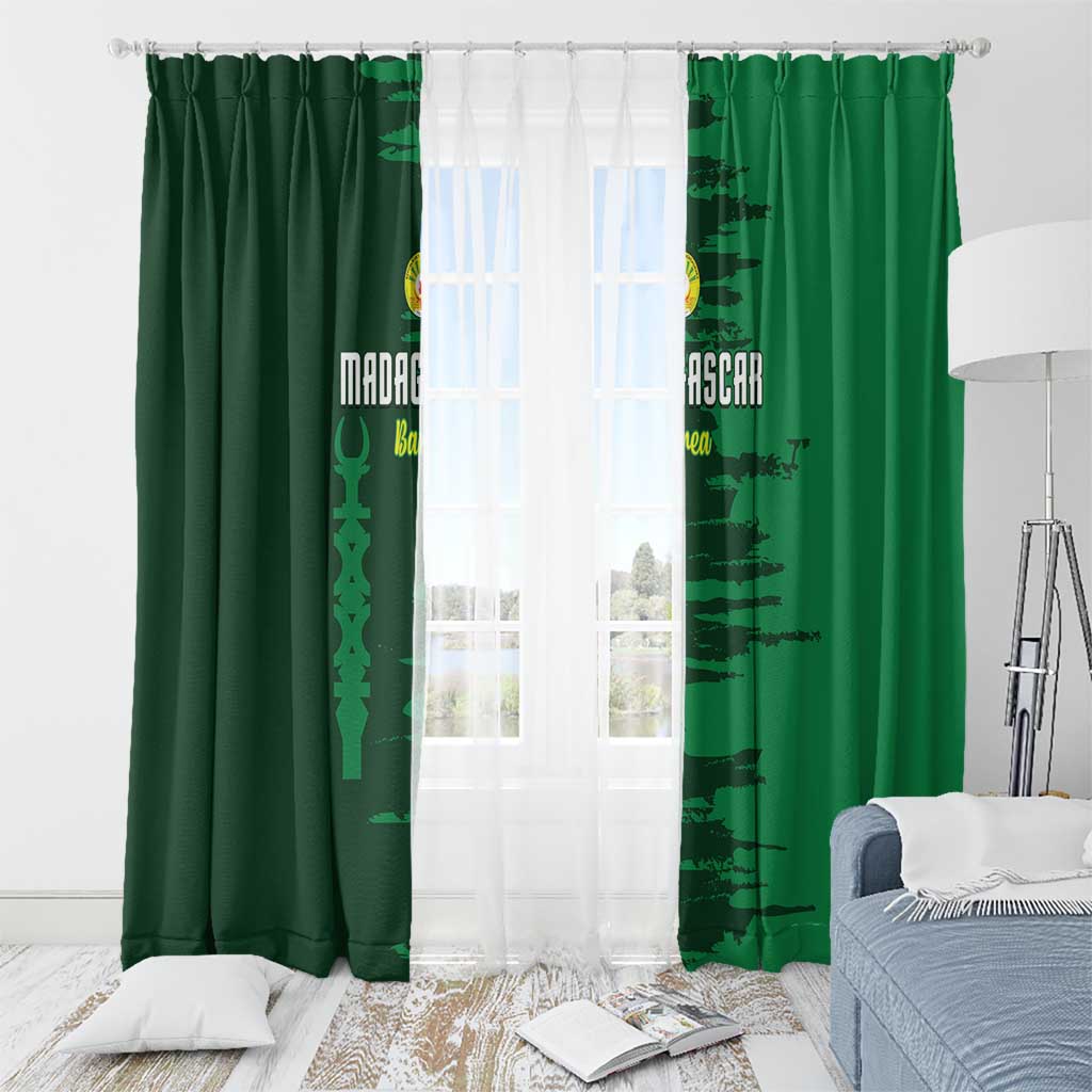 Madagascar Football Window Curtain Go Barea - Wonder Print Shop