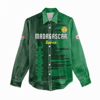 Custom Madagascar Football Women Casual Shirt Go Barea - Wonder Print Shop