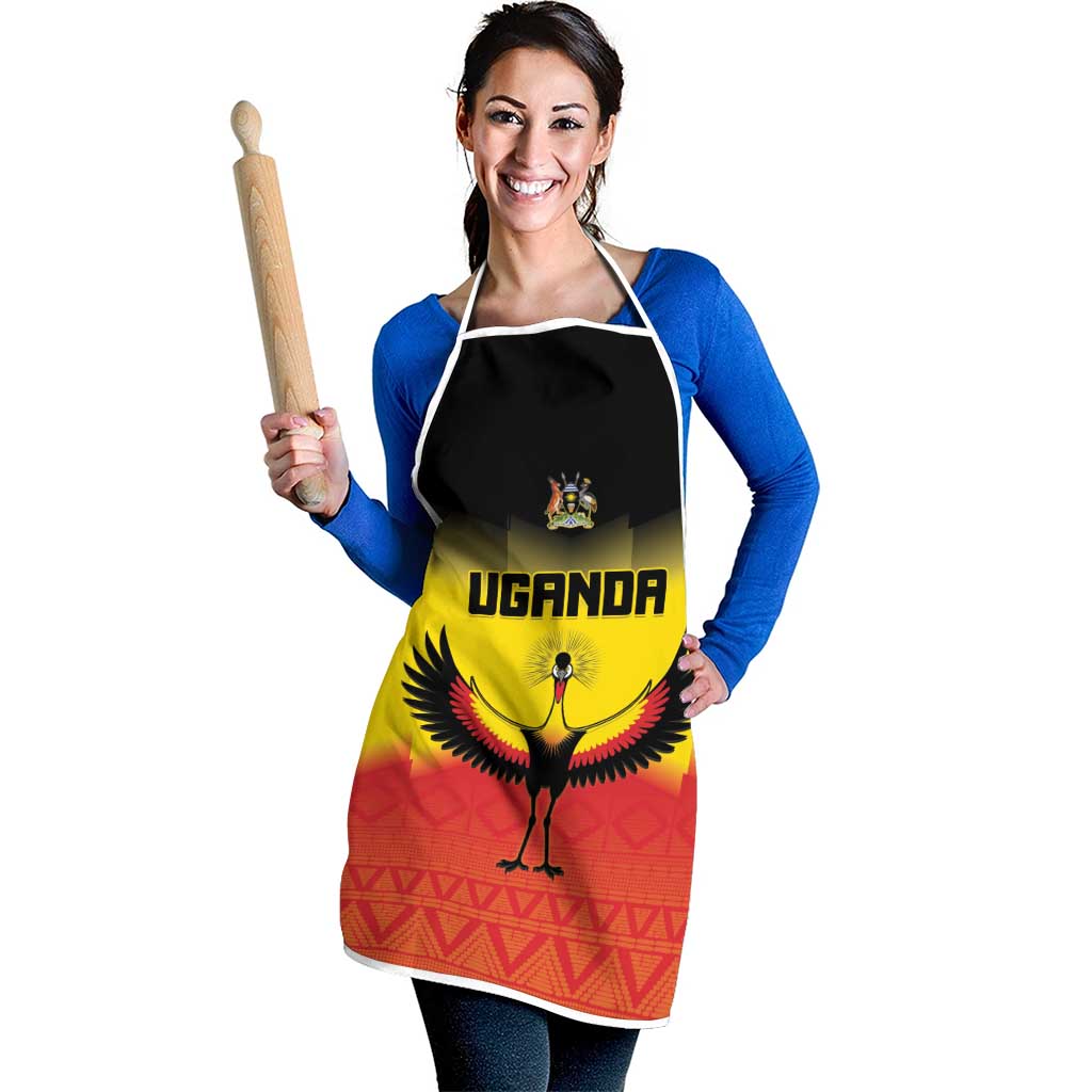 Uganda Football Apron Go Cranes Go - Wonder Print Shop