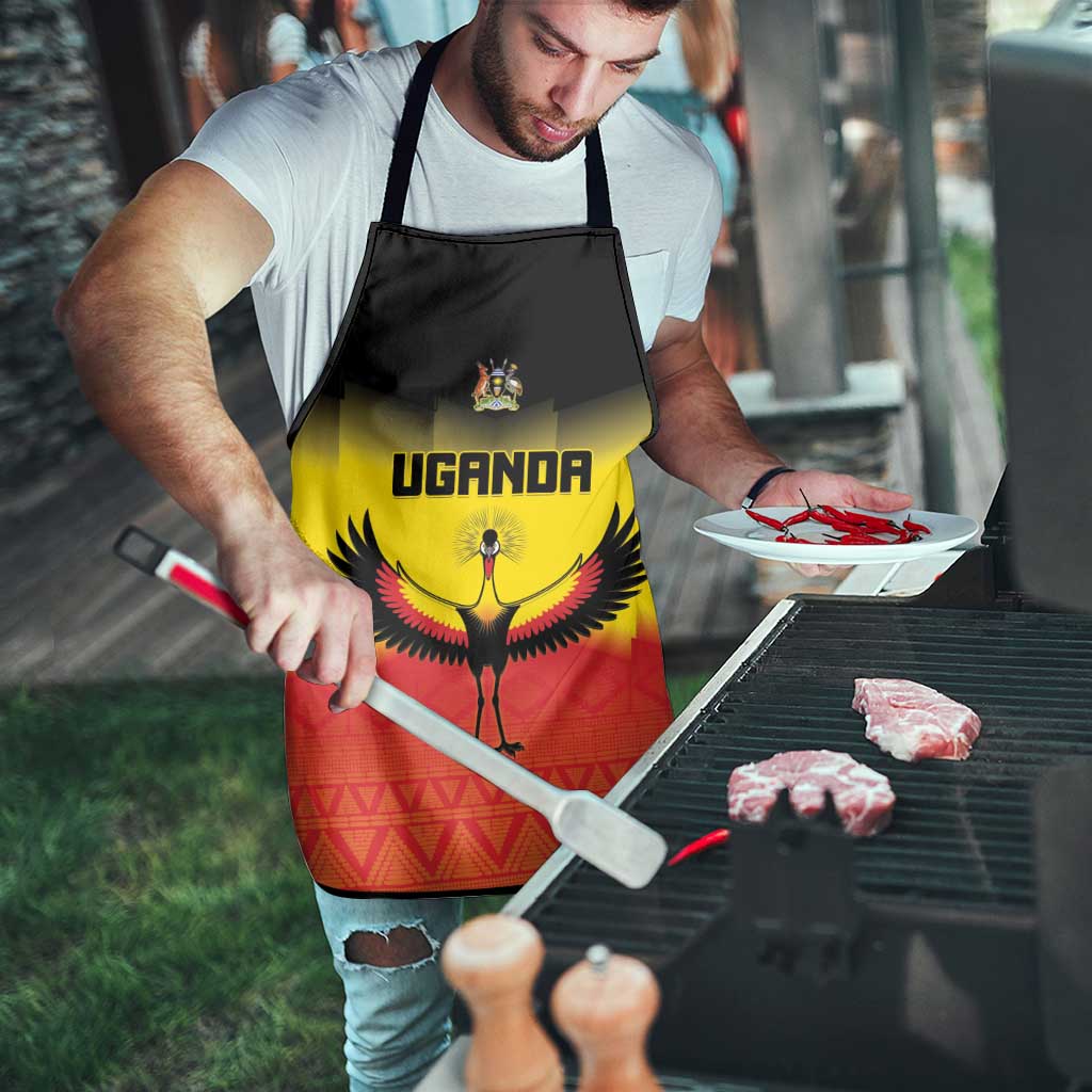 Uganda Football Apron Go Cranes Go - Wonder Print Shop