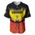 Custom Uganda Football Baseball Jersey Go Cranes Go - Wonder Print Shop