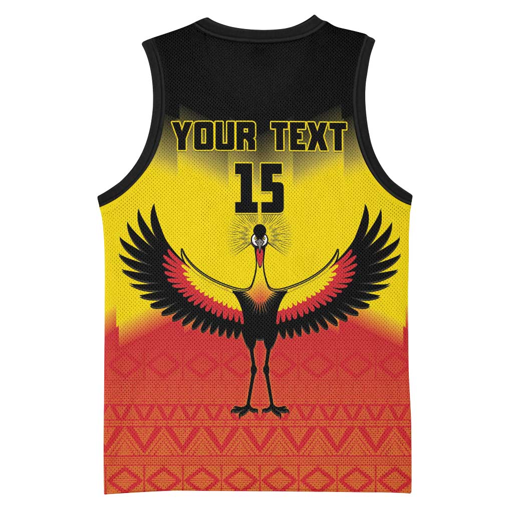 Custom Uganda Football Basketball Jersey Go Cranes Go - Wonder Print Shop