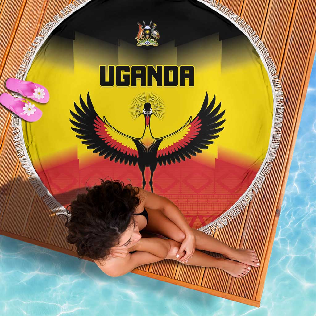 Uganda Football Beach Blanket Go Cranes Go - Wonder Print Shop