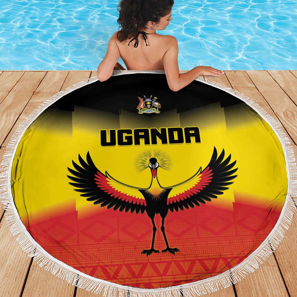 Uganda Football Beach Blanket Go Cranes Go - Wonder Print Shop