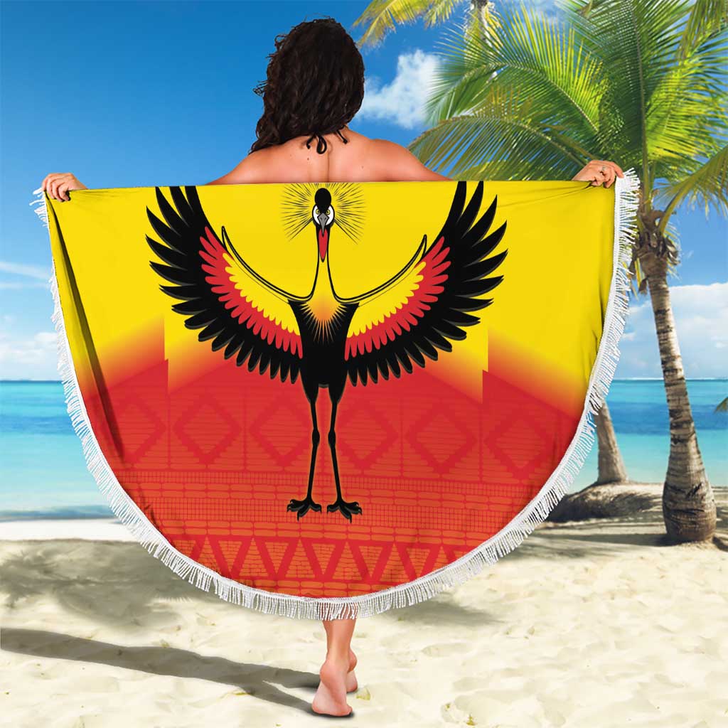 Uganda Football Beach Blanket Go Cranes Go - Wonder Print Shop