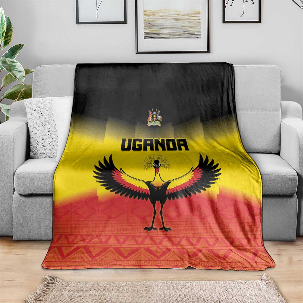 Uganda Football Blanket Go Cranes Go - Wonder Print Shop