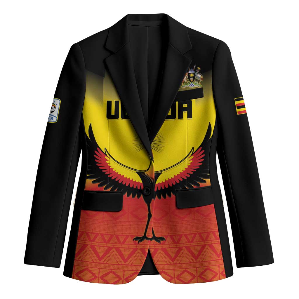 Custom Uganda Football Blazer Go Cranes Go - Wonder Print Shop