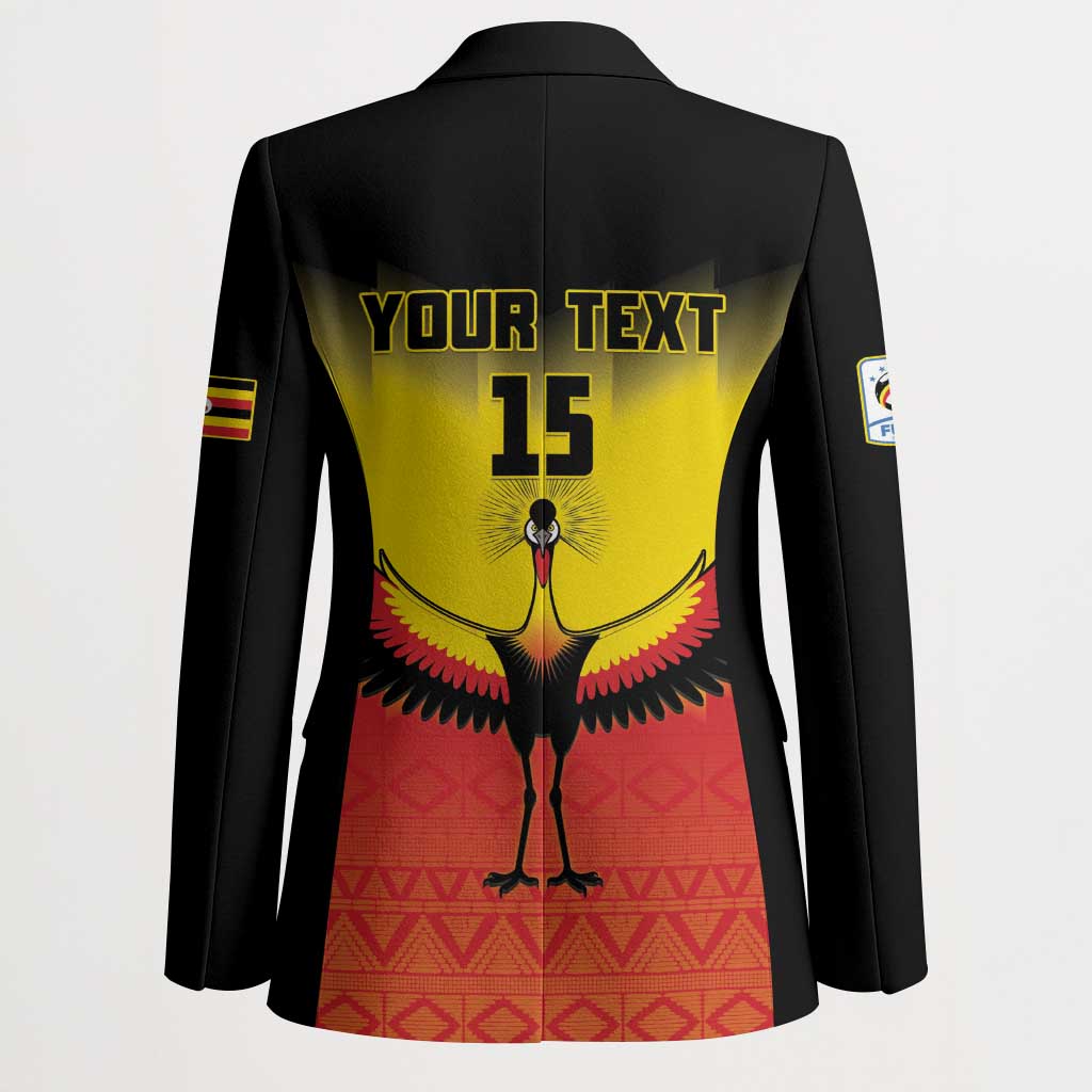Custom Uganda Football Blazer Go Cranes Go - Wonder Print Shop