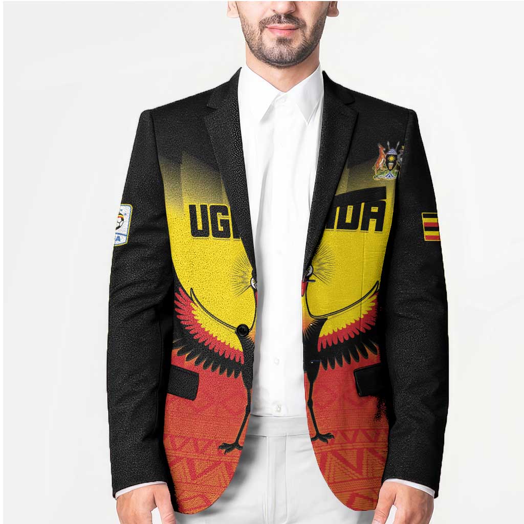 Custom Uganda Football Blazer Go Cranes Go - Wonder Print Shop