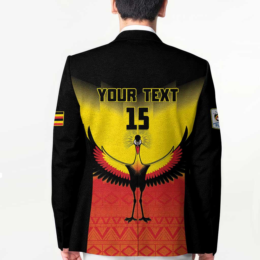 Custom Uganda Football Blazer Go Cranes Go - Wonder Print Shop
