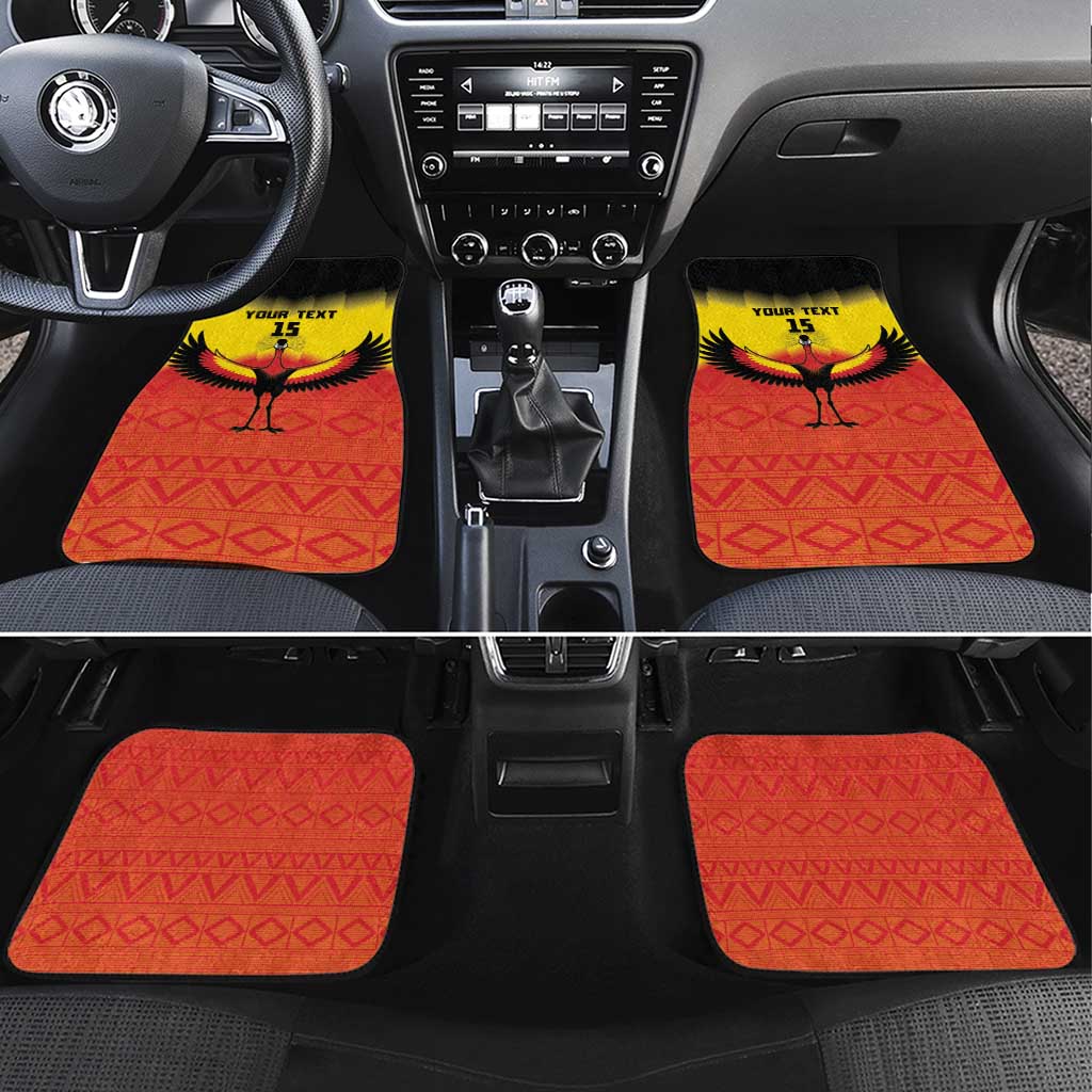 Uganda Football Car Mats Go Cranes Go - Wonder Print Shop
