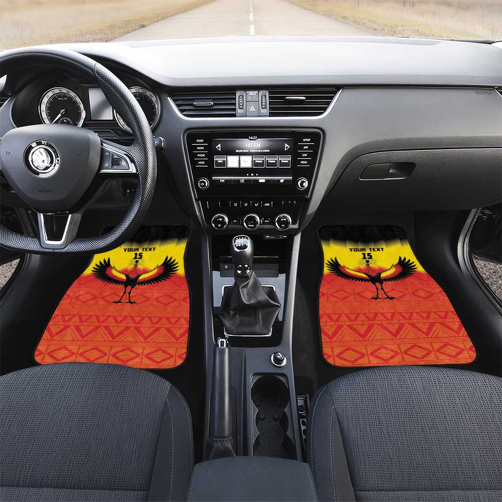 Uganda Football Car Mats Go Cranes Go - Wonder Print Shop