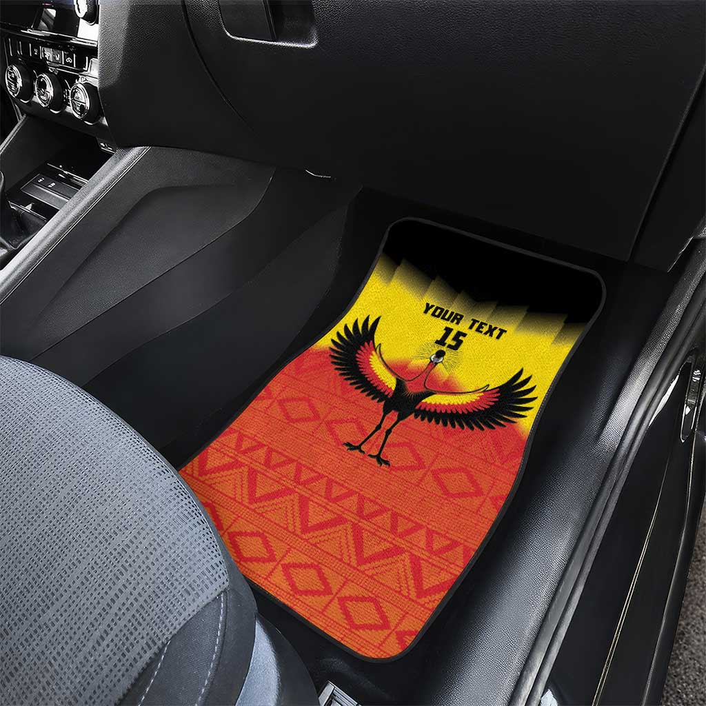 Uganda Football Car Mats Go Cranes Go - Wonder Print Shop