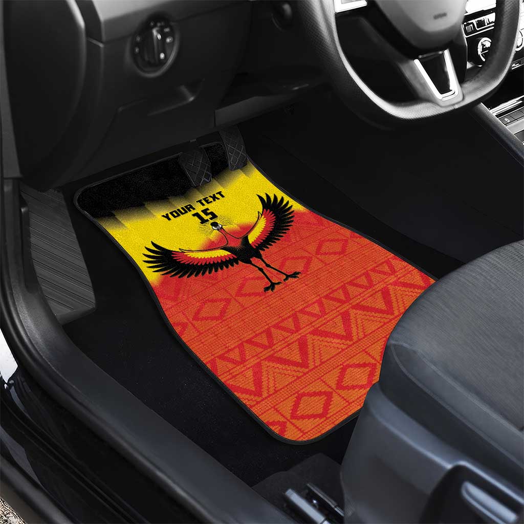 Uganda Football Car Mats Go Cranes Go - Wonder Print Shop