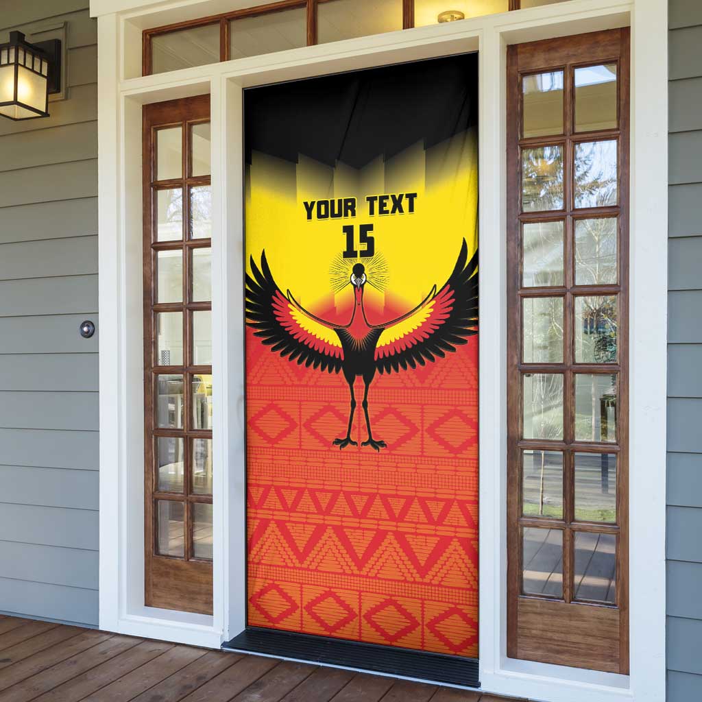 Uganda Football Door Cover Go Cranes Go - Wonder Print Shop