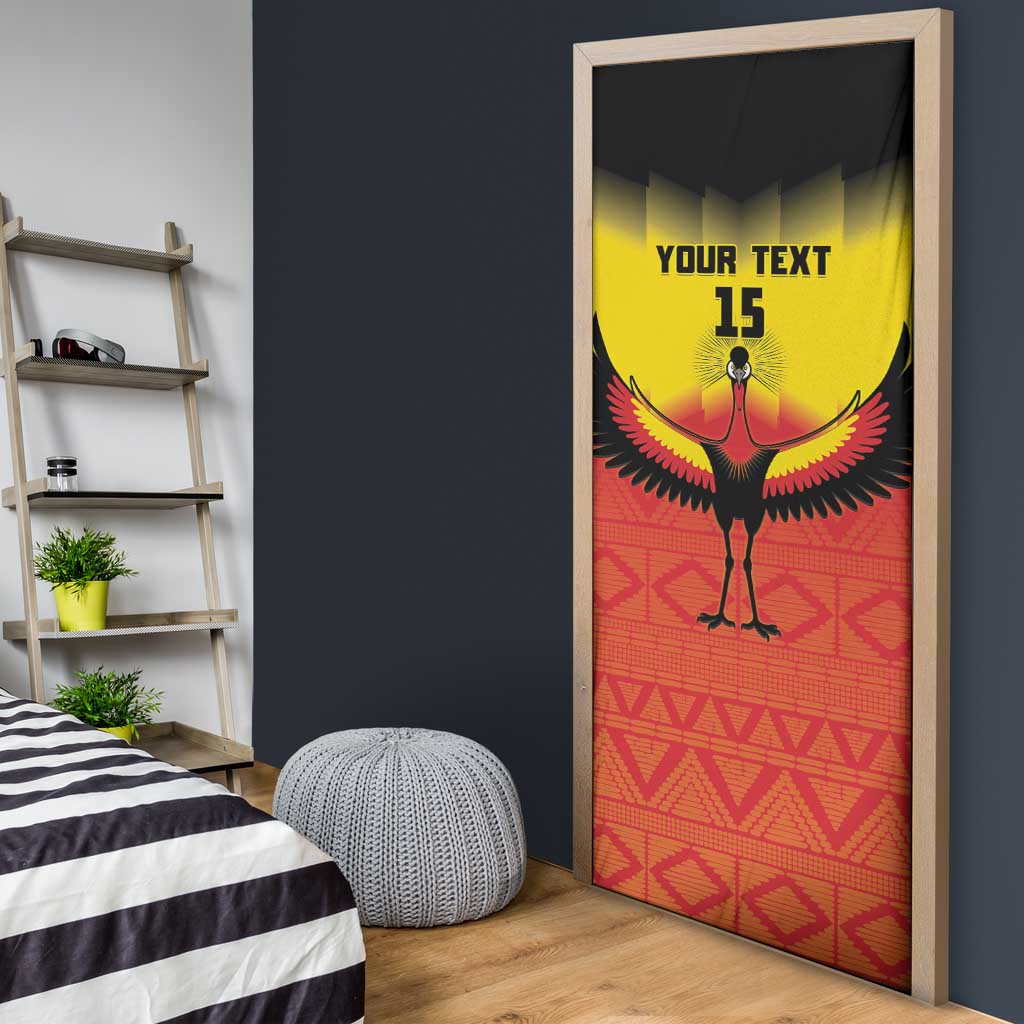 Uganda Football Door Cover Go Cranes Go - Wonder Print Shop