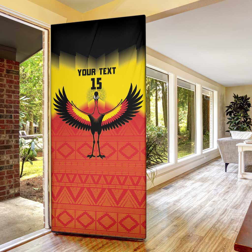 Uganda Football Door Cover Go Cranes Go - Wonder Print Shop